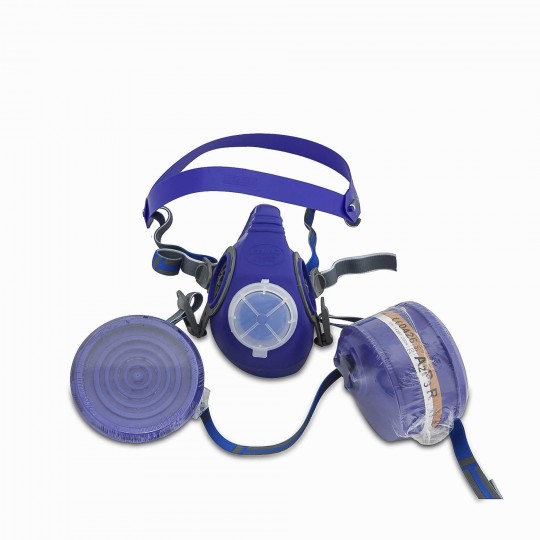 Kit Semimaschera Respiratore Spasciani Duo con filtri 2040 A2P3 R HomeSPASCIANI