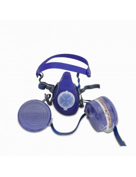 Kit Semimaschera Respiratore Spasciani Duo con filtri 2040 A2P3 R HomeSPASCIANI