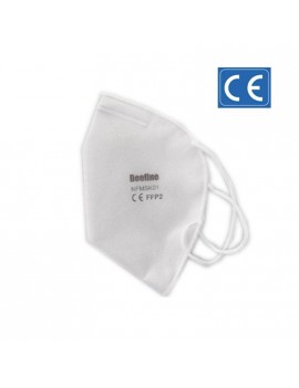 Maschera DEEFINE per polveri e vapori Classe FFP2 CE con elastici HomeVARIABILE