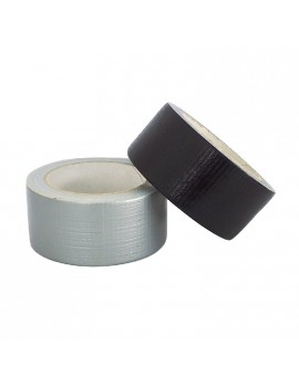 Nastro in tessuto americano resistente 50mm x 50mt nero o grigio 1 pz HomeLADY'S LINE®