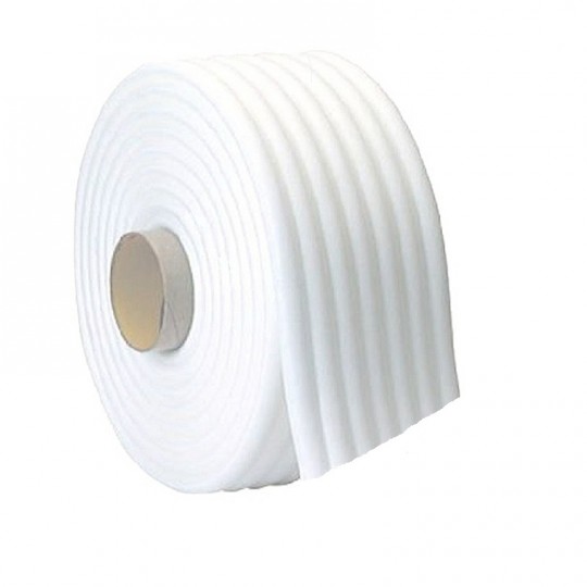 Rotolo cordolo spugnoso bianco adesivo mascheratura 13mm x 11mm x 50mt HomeLADY'S LINE®