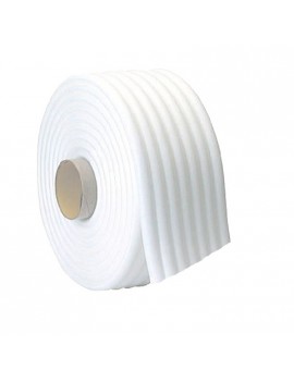 Rotolo cordolo spugnoso bianco adesivo mascheratura 13mm x 11mm x 50mt HomeLADY'S LINE®