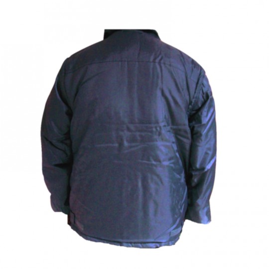 Giaccone Parka blu in nylon PVC Taglia L Home