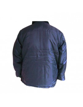 Giaccone Parka blu in nylon PVC Taglia L Home