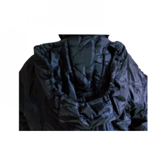 Giaccone Parka blu in nylon PVC Taglia L Home