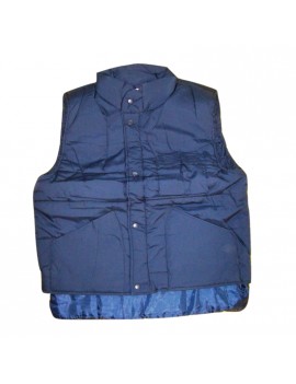 Gilet blu antifreddo in cotone poliestere e nylon WORKER Home