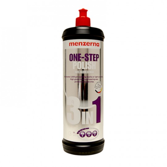 Menzerna ONE-STEP  3 Prodotti in 1 (pasta abrasiva - polish - cera)  1lt