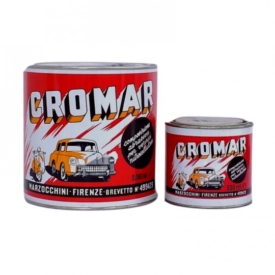 Pasta abrasiva Cromar TA Mordente e lucidante da 500ml e da 2000ml HomeCROMAR